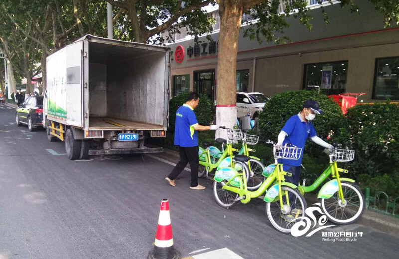 公共自行车安全生产活动持续进行