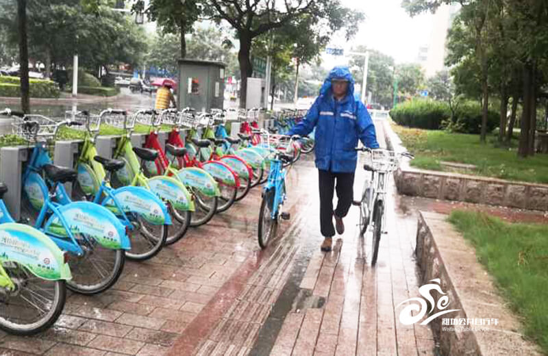 公共自行车安全生产活动持续进行2