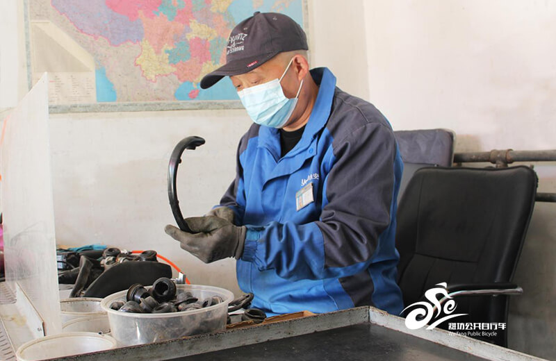市区公共自行车系统开展冬季大维保专项行动3