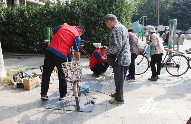 绿色出行服务走进潍柴社区，倡导低碳出行新风尚7